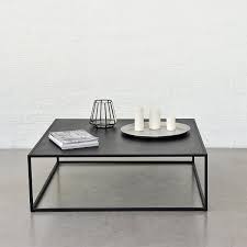 Retrait gratuit dans + de 700 magasins Table Basse Carree En Metal Noir Mat Bricklane Decoclico Factory Decoclico