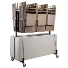 National Public Seating 70 In Chair Utility Cart Lowes Com Chair Storage Table Storage Folding Chair