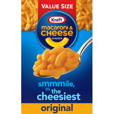 Yield 6 to 8 servings. Kraft Original Macaroni Cheese Dinner Value Size 14 5 Oz Box Walmart Com Walmart Com