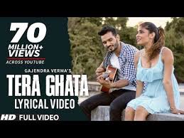 Tera Ghata Lyrical Video Gajendra Verma Ft Karishma Sharma Vikram Singh Youtube Songs Lyrics Saddest Songs