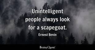 Ernest Bevin - Unintelligent people ...
