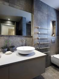 Offering excellent color range, sharp details and excepti. Stylish Ensuite With Dark Ceramic Tiles Vola Contemporary Bathroom Cheshire By Janey Butler Interiors Houzz