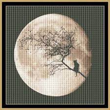 The designs available in machine embroidery formats : By The Light Of The Moon By Mystic Stitch