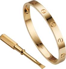 Love Bracelet Love Bracelet 18k Yellow Gold Sold With A Screwdriver Cartier Love Bracelet Love Bracelets Gold Bangles For Women