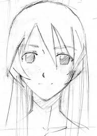 Anime Face Sketch - Anime Wallpapers
