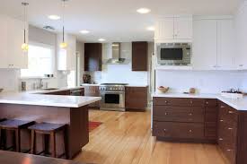 Walnut cabinets with wood floors what color flooring goes light oak. Timeless Wood Walnut Kitchen Cabinets Contemporary Kitchen Kitchen Cabinet Styles Contemporary Kitchen Design