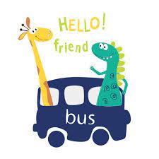 187 Animals And Zoo Bus Illustrations Clip Art Istock
