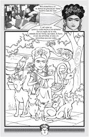 Biografia De Frida Kahlo Para Niños Para Imprimir Pin By Tere Gl On Arte Colorear Art Lessons Middle School Spanish Art Art Classroom