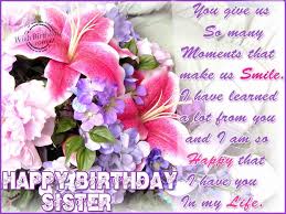 See more ideas about happy birthday sister, birthday wishes for sister, sister birthday quotes. Happy Birthday To My Sister With Flowers 1024x768 Download Hd Wallpaper Wallpapertip