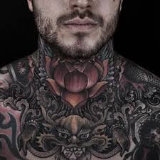 If you are opposed to violence and war, the peace symbol could be an excellent choice for you. 125 Best Neck Tattoos For Men Cool Ideas Designs 2021 Guide Full Neck Tattoos Best Neck Tattoos Neck Tattoo For Guys