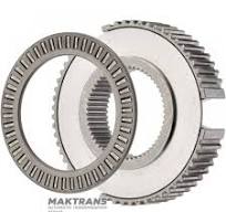 Mercedes-Benz 6th Gear Synchronizer Hub 724.0 (7G-DCT), A2462627600 —  (19.35 mm wide, 55 splines, 90.55 mm outer diameter)