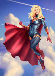 Artstation Supergirl Injustice 2 Melissa Benoist Fan Art Red Bakhmutov Supergirl Comic Supergirl Pictures Dc Comics Girls