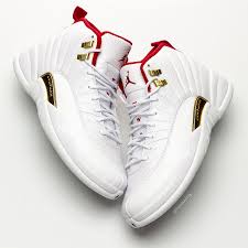 Air Jordan 12 Fiba White University Red 130690 107 Release Date Sbd Jordan Shoes Girls Shoes Sneakers Jordans Jordan Shoes For Women
