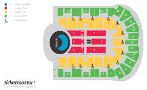 Liverpool Echo Arena Seating Map