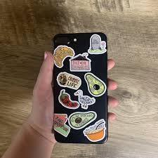 sheet of mini stickers vine stickers 10 designs in 2021 stickers mini sticker sheets