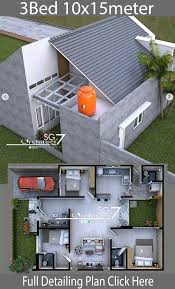 Tidak cukup hanya dilihat dari ukurannya saja, rumah minimalis ini juga mempunyai ciri yang paling khusus, yakni bentuk geometris yang dibuat tegas, pada desain eksteriornya. Desain Interior Rumah Idaman Ukuran 7x15 Cek Bahan Bangunan