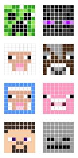 Minecraft Designs For Hama Beads Mini Eco Minecraft Perle Hama Pixel Art Minecraft Anniversaire Minecraft