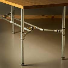 If you are inspired by any of the projects you see on our site, but aren't sure how to get started on your own project, reach out to our design team! Industrial Plumbing Pipe Dining Table