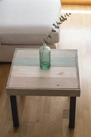 Remodelaholic From Bargain To Beautiful 29 Stylish Ikea Lack Table Hacks Ikea Lack Table Ikea Lack Side Table Side Table Makeover