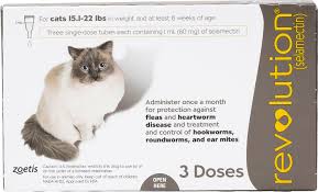 Shop walmartpetrx.com for revolution for cats and all of your other pet medications. Revolution Topical Solution For Cats 15 1 22 Lbs Taupe Box 3 Doses 3 Months Protection Chewy Com