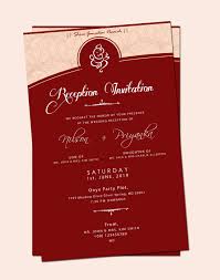 Wedding reception cards are of superior quality delivering unmatched viewing experience and are vibrant when it comes to both, picture quality and aesthetic appearances. Marriage Reception Card Template By Nikhilmandaliya On Deviantart