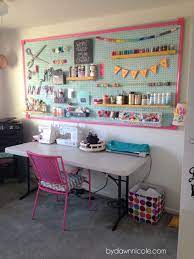 Loads of storage and organization ideas. Craft Room Office Reveal Craft Room Decor Craft Room Storage Sewing Rooms