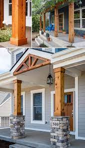 Custom five sided hip roofed screened porch with ez breeze winds, t&g mahogany flooring, cedar post, rails and wall, eagle doors by anderson leading into the home. 15 Practical Diy Home Projects You Can Make Out Of Cedar Wood Homedesigninspired