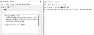 We did not find results for: How Do You Convert Right Code Openvpn Into Left Code Netmod Payload Tried Directly Copy Paste It Didnt Work Or It Simply Cant I Just Wanna Add Sni Spoof To Netmod Rather Than Edit