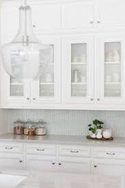 White Dishes And Clear Glassware Work Well Behind The Ribbed Glass Panels In In 2020 Upper Kitchen Cabinets Glass Upper Kitchen Cabinets Glass Fronted Kitchen Cabinets