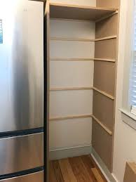 Fractions have been rounded up to the next whole number. How To Build Pantry Shelves Young House Love