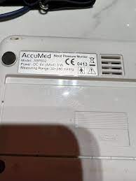 AccuMed ABP802 Upper Arm Blood Pressure Cuff Monitor-includes Cuff, No  Wires | eBay