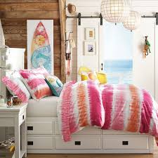 Denver designer megan hudacky positioned colorful elements on top of a neutral base. Teenage Orange And Pink Bedroom Novocom Top