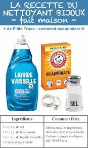 20 Produits Du Commerce Que Vous Pouvez Facilement Faire A La Maison Nettoyant Pour Bijoux Maison Detournement Produits Menagers Produit Nettoyage