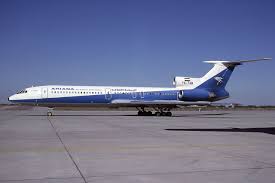 As the taliban overtook afghanistan's capital this weekend, a dramatic scene played out inside a u.s. Ya Tap Tu 154m Ariana Afghan Airlines 2 97 Airlines Air Carrier Ariana