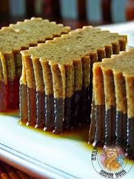 Pada dasarnya, cara membuatnya sama, hanya saja yang membedakan dari segi permainan warna dan bahannya. Agar Agar Santan Gula Merah Makanan Kue Lezat Makanan Manis