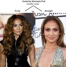See the singer's new look here. Jennifer Lopez Hairstyle Poll Curly Vs Straight