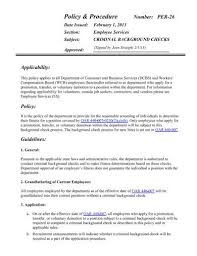 We are the internet's premier resource and database for. 10 Background Check Policy And Procedure Templates In Pdf Doc Free Premium Templates