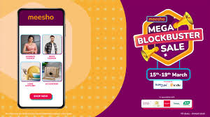 Meesho's Mega Blockbuster Sale is back – from March 15th to 19th – bringing the lowest prices of the year to you, now even in summer! 💸☀️, Download the Meesho app to shop our biggest discounts and ...