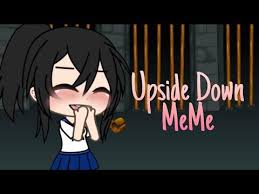 Upside Down Meme Gacha Life Yandere Simulator Meme Youtube Yandere Simulator Yandere Anime Wolf Girl