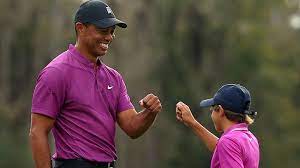 Pnc Championship Tiger Woods And Son Charlie Four Off Early Lead Golf News Sky Sports