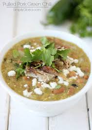 Pulled Pork Green Chili Simply Gloria Recipe Green Chili Pork Green Chili Recipes Pork Chili