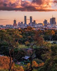 Melbourne Chris Cincotta On Instagram I Love How It Looks Like Melbourne Just Pops Out Of The Forest In This Melbourne Melbourne Australia Places To Visit