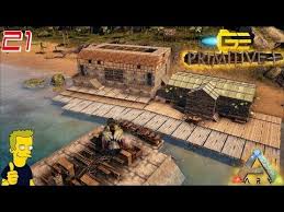 Ark Puzzlecrypt Village Build With Monkeypuzzle Gaming Evolved Primitive Plus S1 E21 Youtube Ark Survival Evolved Ark Survival Evolved Bases Ark