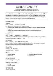 Why should i list my hobbies and. Waiter Cv Template And Examples Live Career Uk