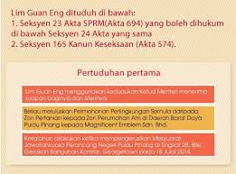 Ahli jawatan kuasa penganjuran kejohanan wajadiri nasional 2012. Fakta Pendakwaan Lim Guan Eng Phang Li Koon Pakdin My