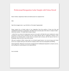 More resignation notice letter samples. How To Write A Resignation Letter Template With 19 Examples