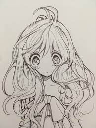 Easy drawings of anime upset step by step google search drawings. Kawaii Easy Anime Drawing Novocom Top