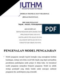 Semua tergantung situasi dan kondisinya. Model Model Pengajaran