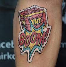 Pin By Hitc Inspiration Boards On Living Canvas Patch Tattoo Crash Bandicoot Embroidery Tattoo