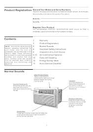 Frigidaire air conditioner user manual • product registration • frigidaire conditioners. Frigidaire Fah106n2t1 User Manual Air Conditioner Manuals And Guides L0806114
